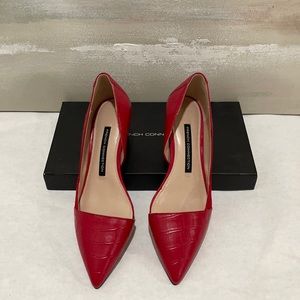 Red French Connection heels